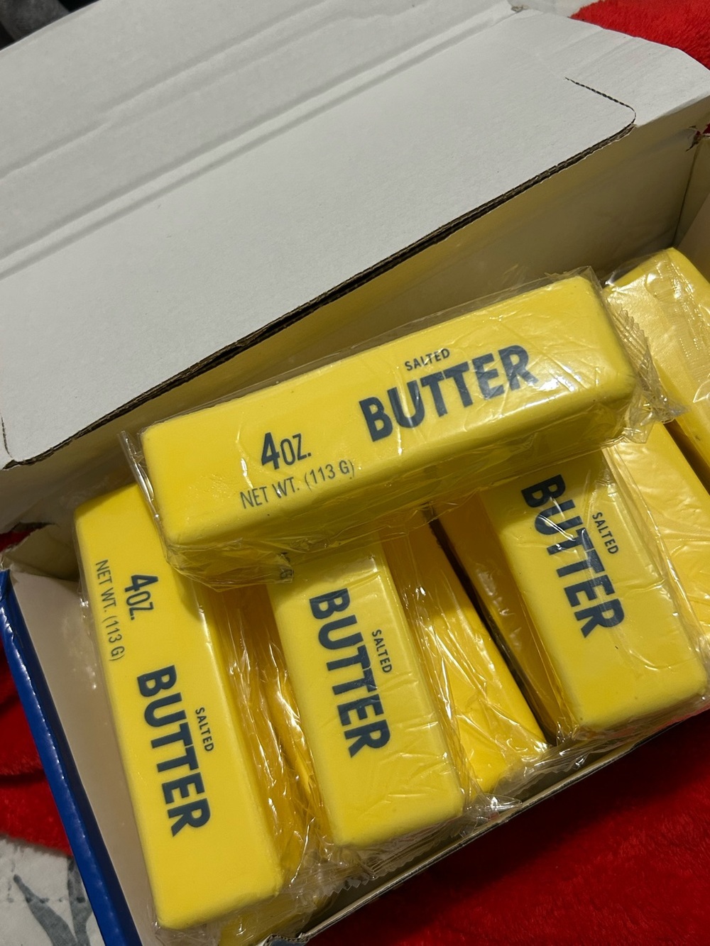 Salted Yellow Butter Party Favors - Pack of Decorative Blocks
